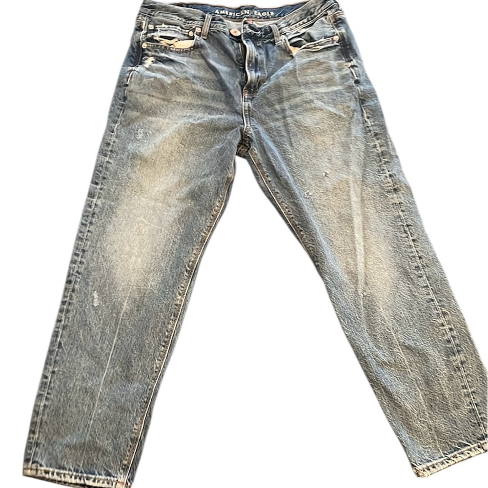 American Eagle Outfitters Blue Boyfriend Jeans